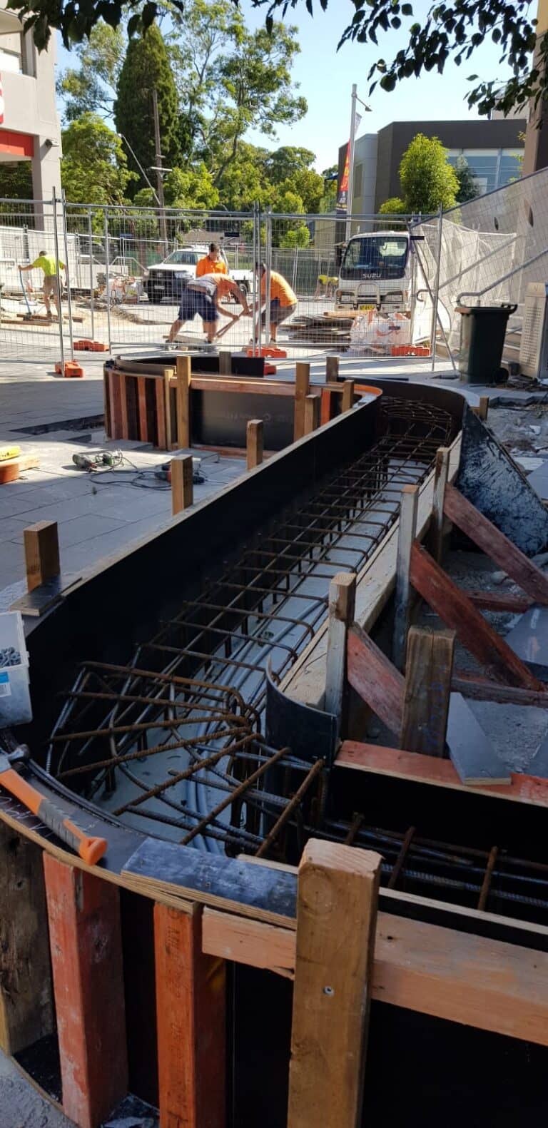 feature seating west ryde market place